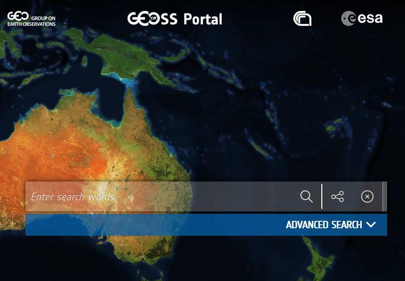 GEOSS Screenshot